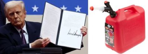 Trump Exec Order and Gas Can.JPG